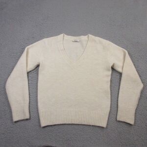 AYR Womens Alpaca Wool Blend Sweater size Small Pullover Jumper V-Neck